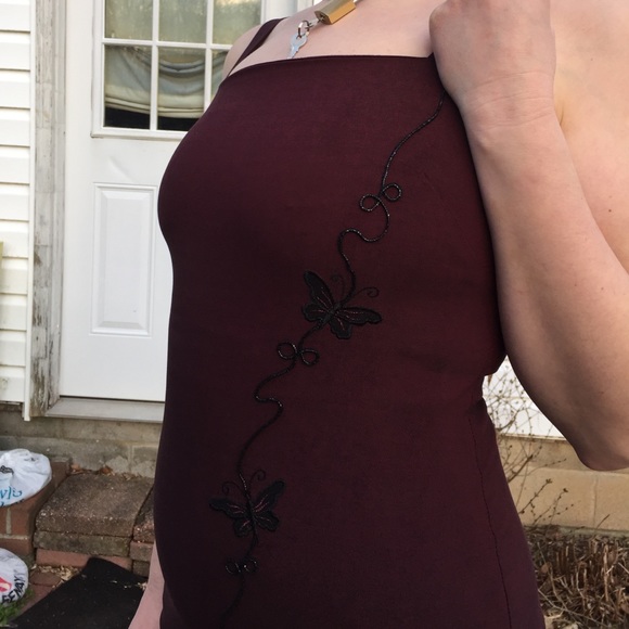 **SOLD** The Veronica Mini Dress - Picture 3 of 4